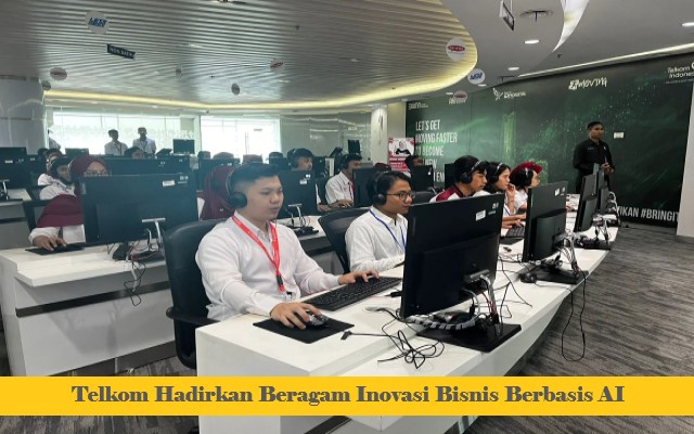 Telkom Hadirkan Beragam Inovasi Bisnis Berbasis AI